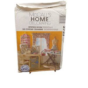 Vintage McCalls 2723 Home Decorating Sewing Room Essentials Pattern